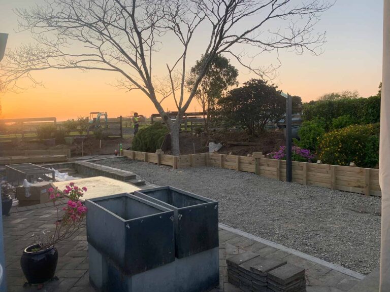 Wooden Retaining Walls